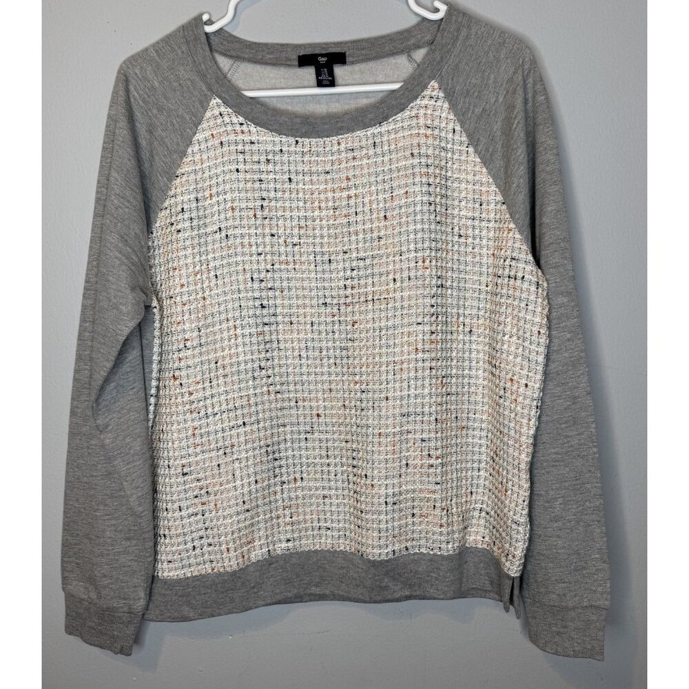 New Women’s Gap Sweater Grey Gray Long Sleeve Medium